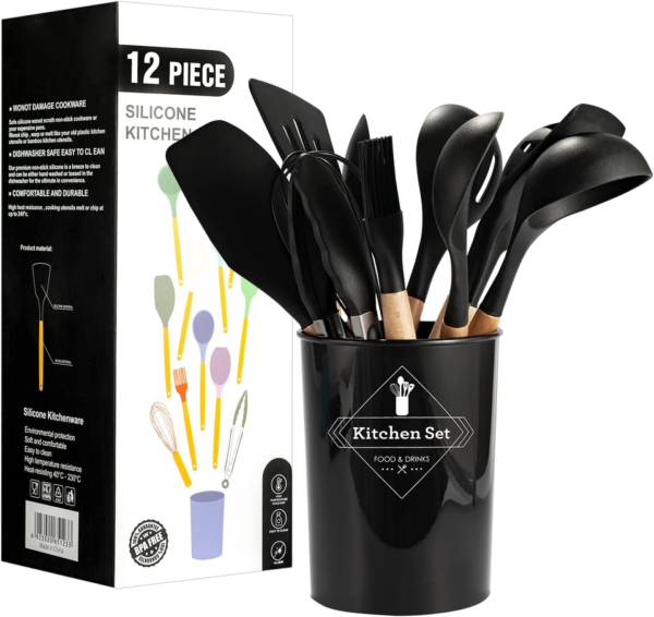 Kitchen Utensil Set Silicone Cooking Utensils